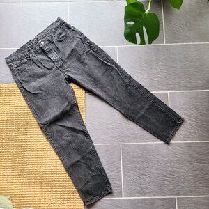 Levi's 512 Slim Fit Tapered Leg Vintage Black Denim Jeans Men's Size W38 x L30